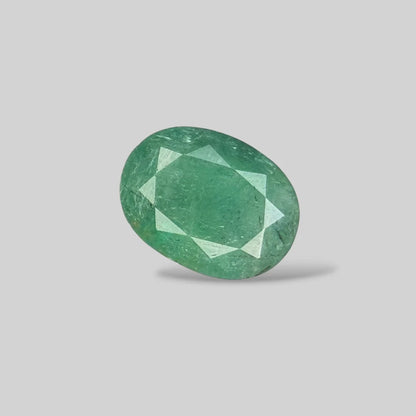 Natural Emerald Oval/Faceted Cut - 5.01 Carats