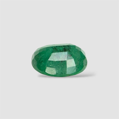 Natural Emerald Oval/Faceted Cut - 5.41 Carats