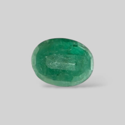 Natural Emerald Oval/Faceted Cut - 5.50 Carats