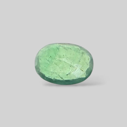 Natural Emerald Oval/Faceted Cut - 5.84 Carats