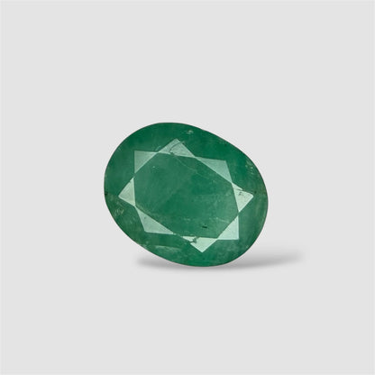 Natural Emerald Oval/Faceted Cut - 5.94 Carats