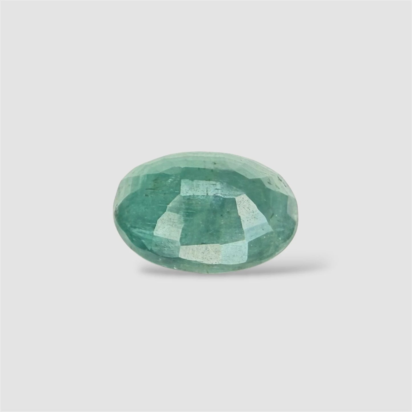 Natural Emerald Oval/Faceted Cut - 6.36 Carats