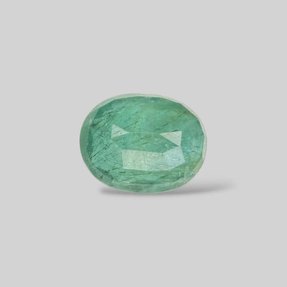 Natural Emerald Oval/Faceted Cut - 6.38 Carats