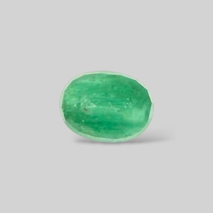 Natural Emerald Oval/Faceted Cut - 6.53 Carats