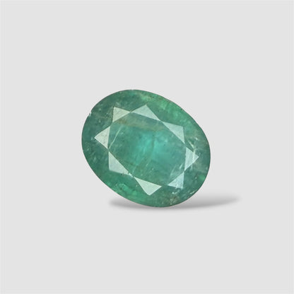 Natural Emerald Oval/Faceted Cut - 7.51 Carats