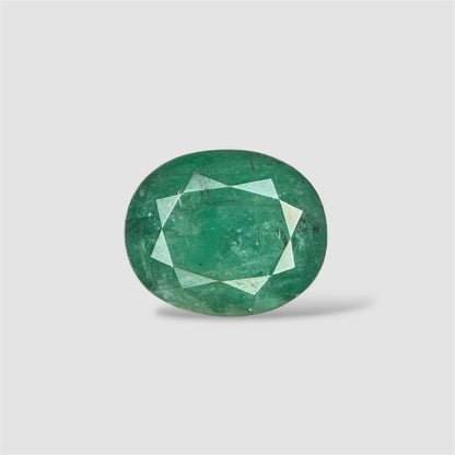 Natural Emerald Oval/Faceted Cut - 7.56 Carats