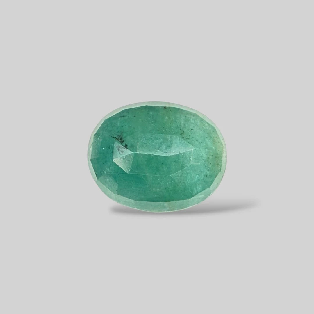 Natural Emerald Oval/Faceted Cut - 7.93 Carats