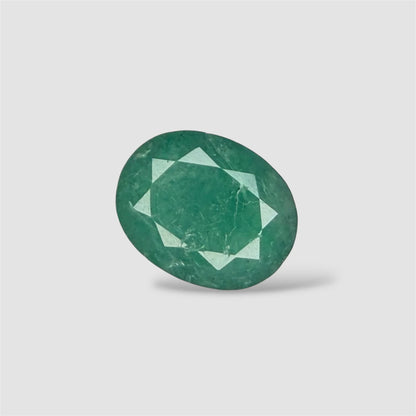 Natural Emerald Oval/Faceted Cut - 8.92 Carats