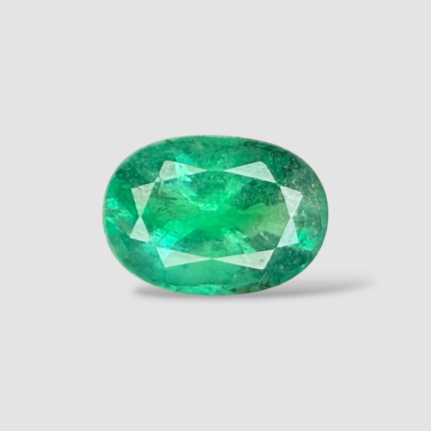 Natural Emerald Oval Mixed Cut - 3.14 Carats