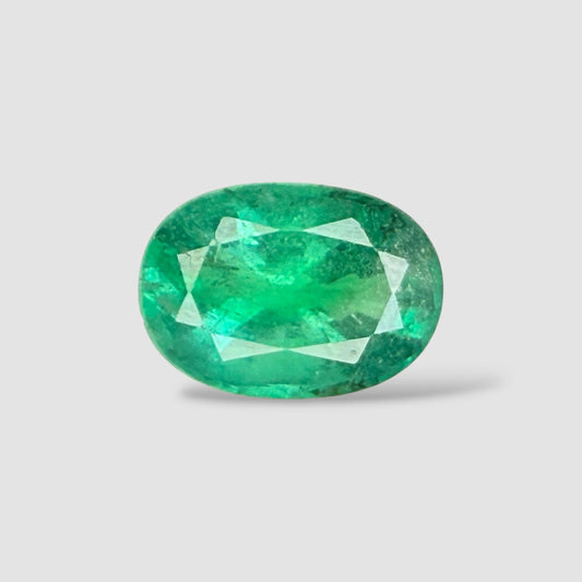 Natural Emerald Oval Mixed Cut - 3.14 Carats