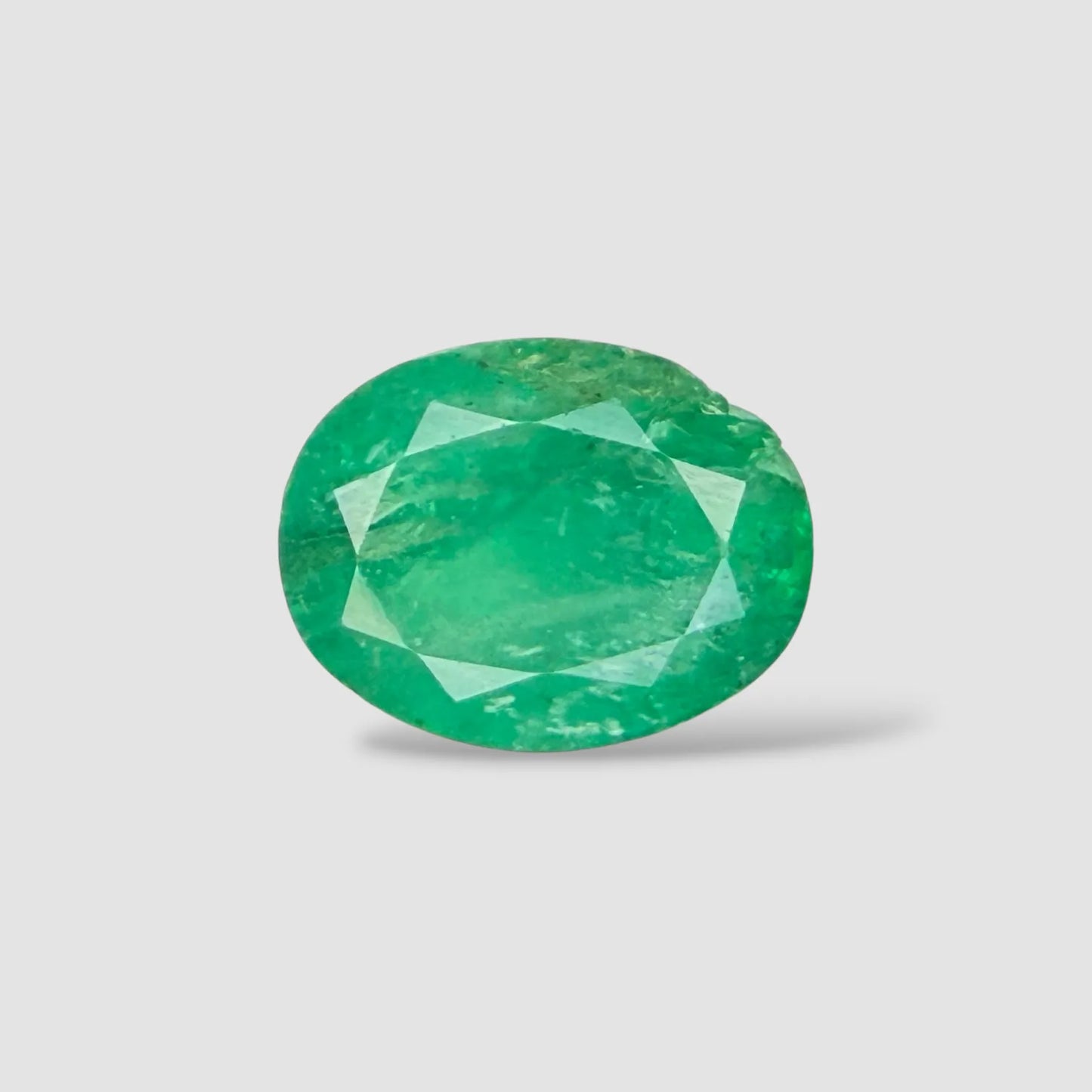Natural Emerald Oval Mixed Cut - 3.57 Carats