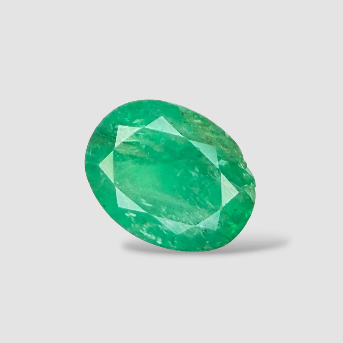 Natural Emerald Oval Mixed Cut - 3.57 Carats