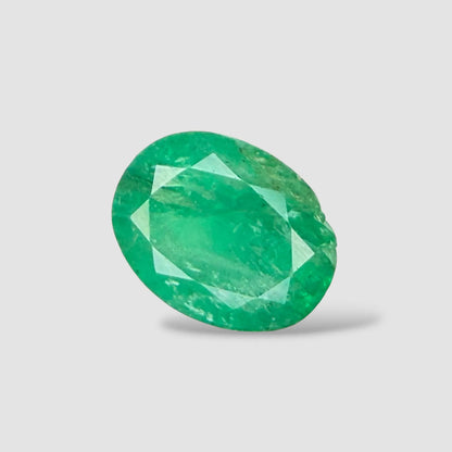 Natural Emerald Oval Mixed Cut - 3.57 Carats
