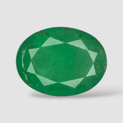 Natural Emerald Oval Mixed Cut - 5.34 Carats