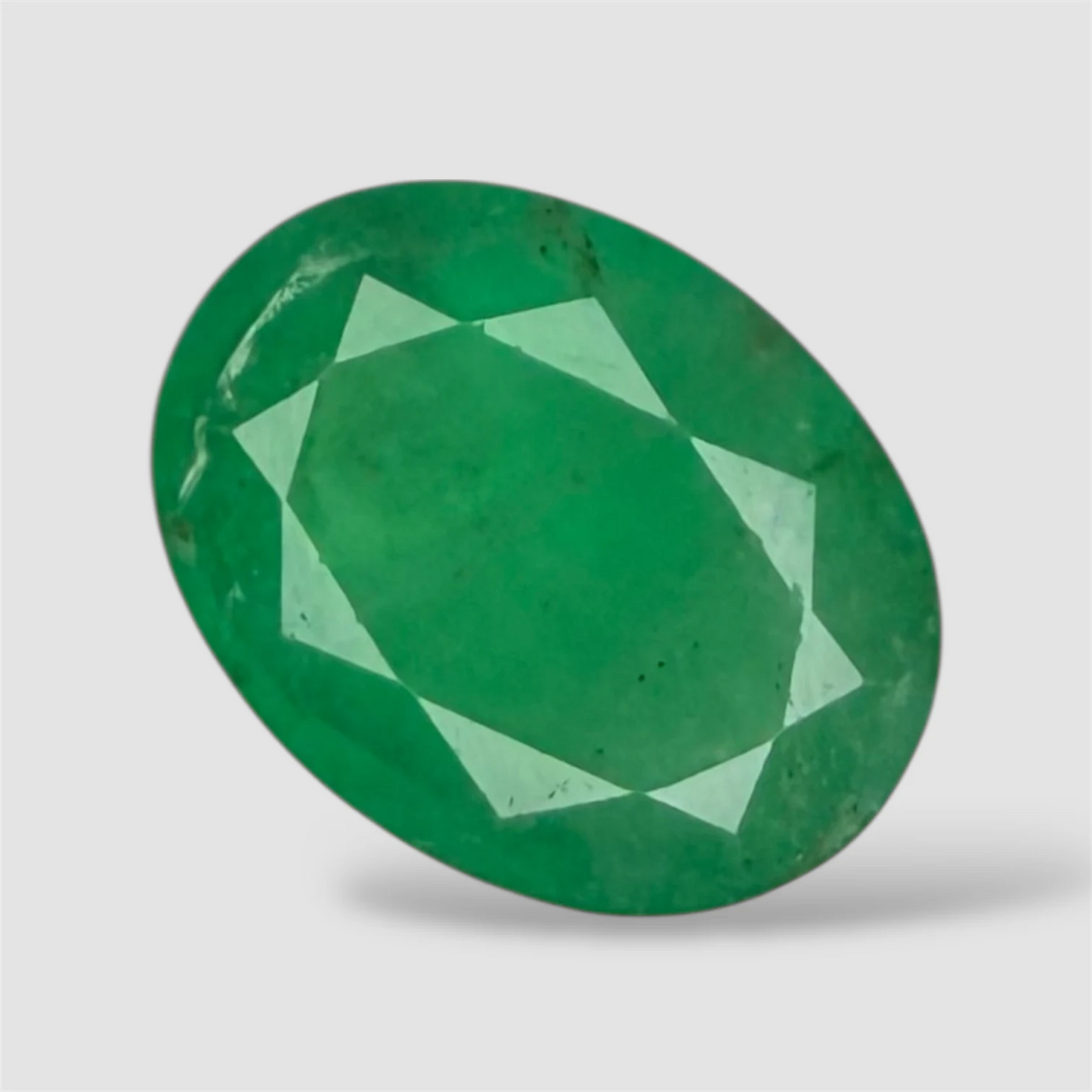 Natural Emerald Oval Mixed Cut - 5.34 Carats
