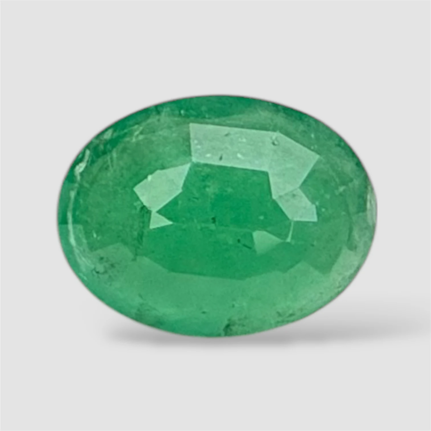 Natural Emerald Oval Mixed Cut - 5.34 Carats