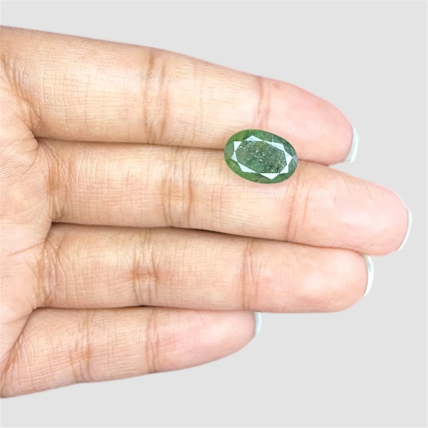 Natural Emerald Oval Mixed Cut - 5.49 Carats