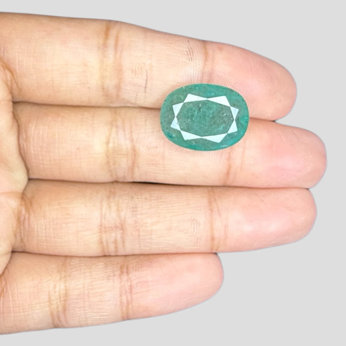 Natural Emerald Oval Mixed Cut - 9.64 Carats