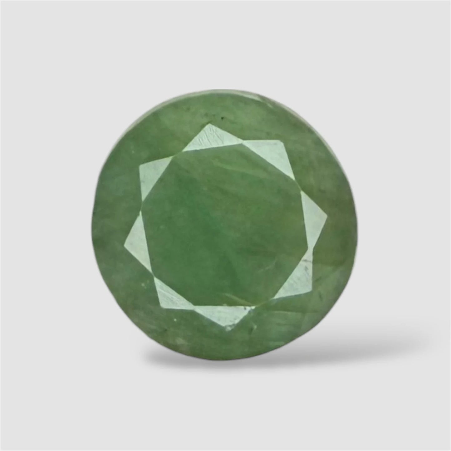 Natural Emerald Round Mixed Cut - 5.43 Carats