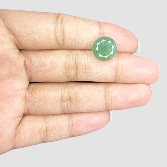 Natural Emerald Round Mixed Cut - 5.43 Carats