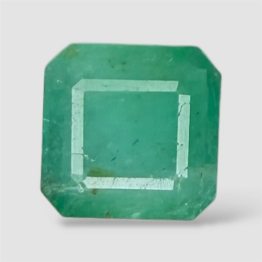 Natural Emerald Square Emerald Cut - 3.22 Carats