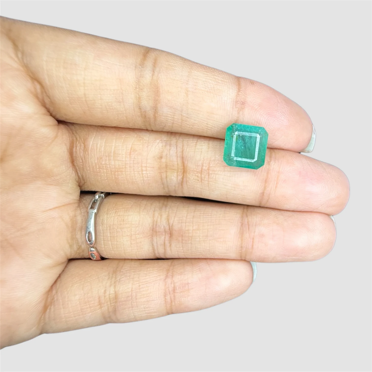 Natural Emerald Square Emerald Cut - 3.22 Carats