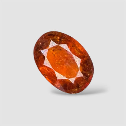 Natural Hessonite Oval Cabochon Cut - 10.75 Carats