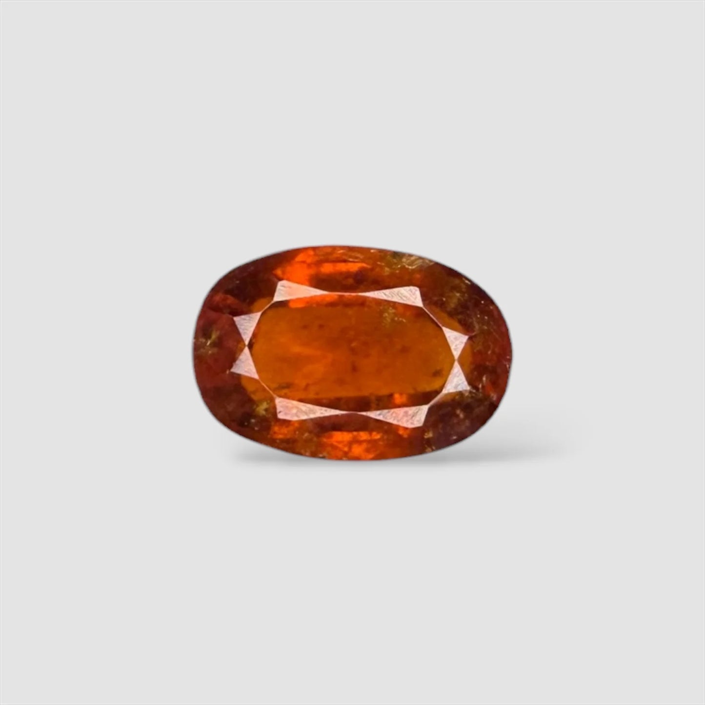 Natural Hessonite Oval Cabochon Cut - 8.15 Carats