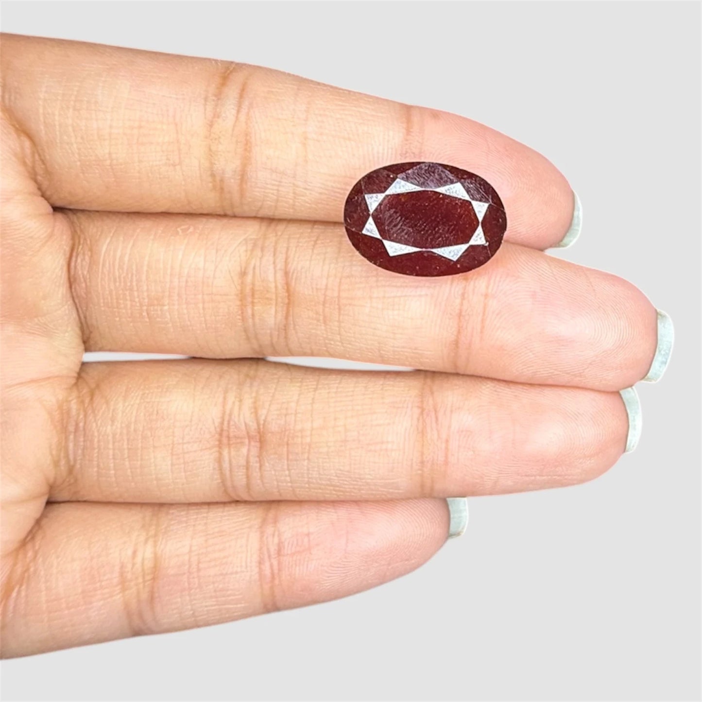 Natural Hessonite Oval Mixed Cut - 12.75 Carats