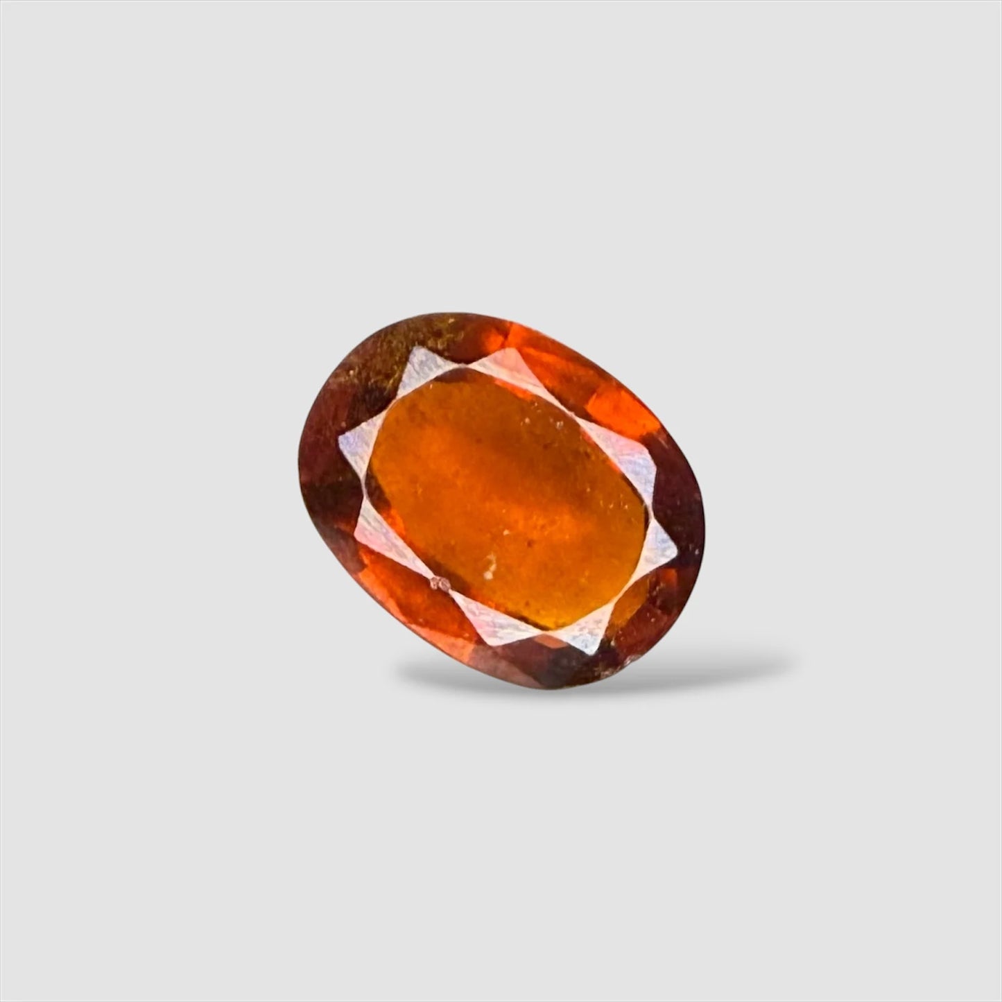 Natural Hessonite Oval Mixed Cut - 6.25 Carats