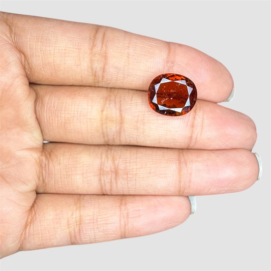 Natural Hessonite Oval Mixed Cut - 7.40 Carats