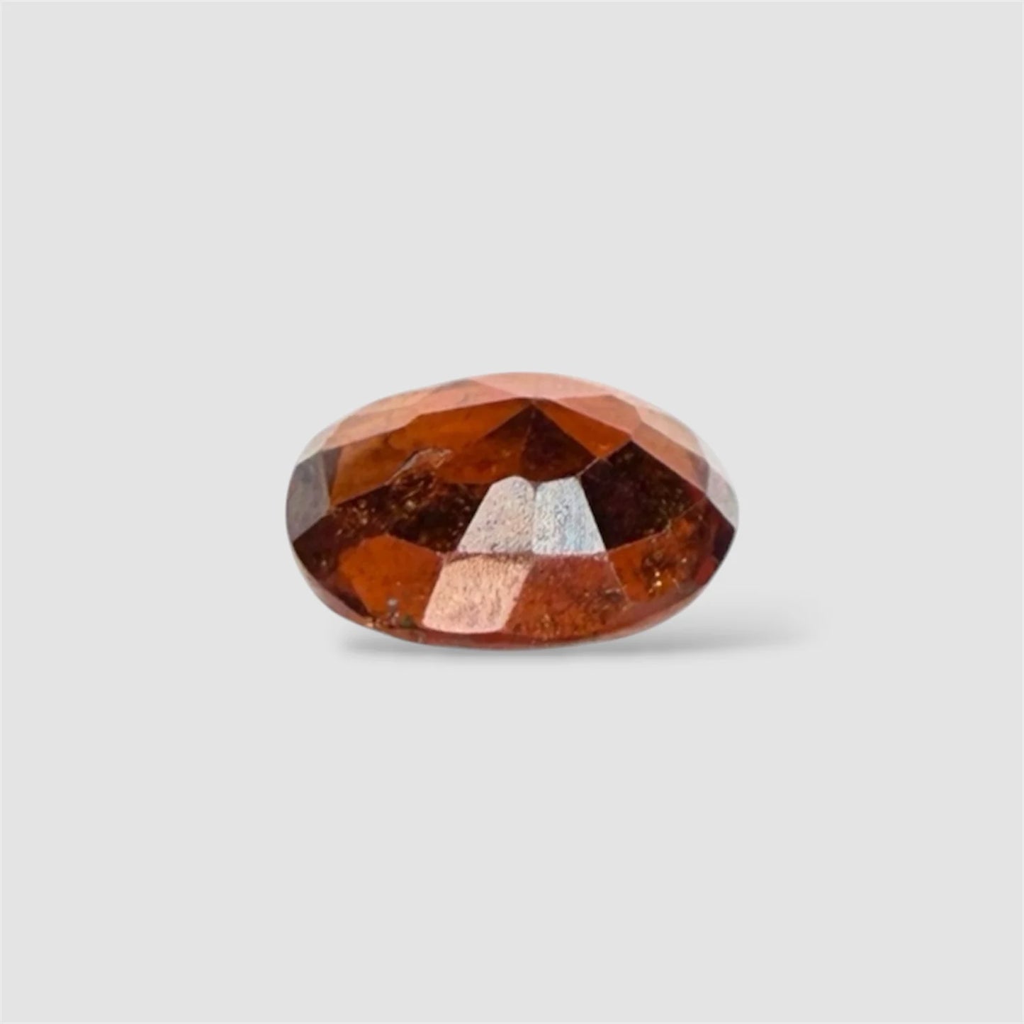 Natural Hessonite Oval Mixed Cut - 7.40 Carats
