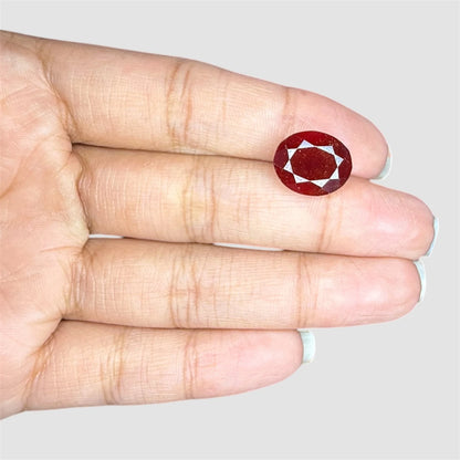 Natural Hessonite Oval Mixed Cut - 8.45 Carats
