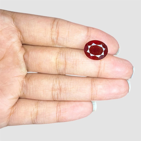 Natural Hessonite Oval Mixed Cut - 8.45 Carats