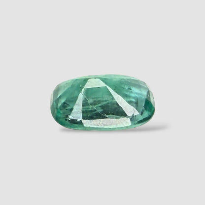 Natural Loose Emerald In Cushion Mixed Cut Shape 3.84 Carats 12.62x8.10x5.61mm Size