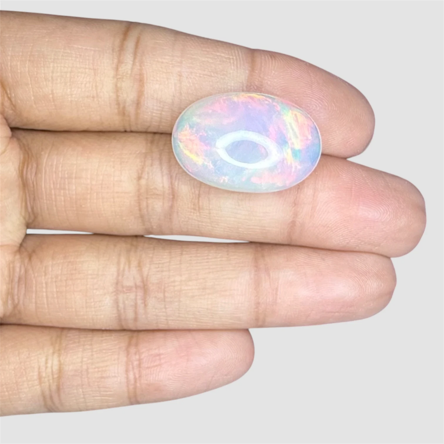 Natural Opal Oval Cabochon Cut - 14.4 Carats