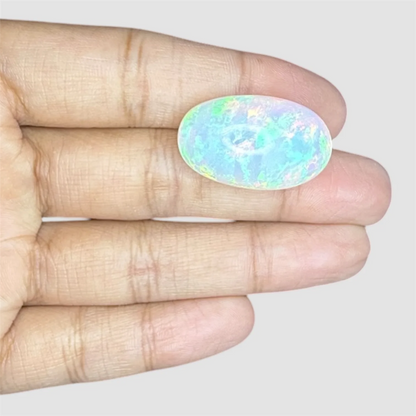 Natural Opal Oval Cabochon Cut - 22.35 Carats