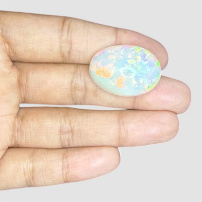 Natural Opal Pear Cabochon Cut - 26.6 Carats