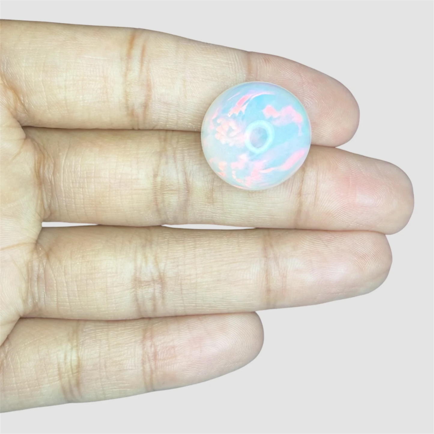 Natural Opal Round Cabochon Cut - 17.05 Carats