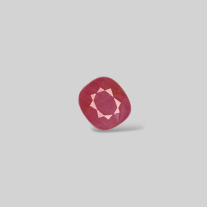Natural Ruby Cushion/Faceted Cut - 4.22 Carats