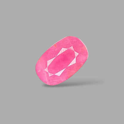 Natural Ruby Cushion/Faceted Cut - 5.22 Carats
