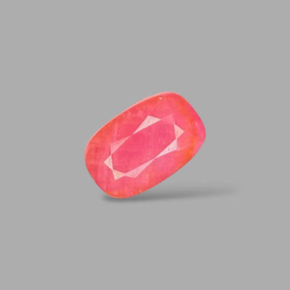 Natural Ruby Cushion/Faceted Cut - 8.92 Carats