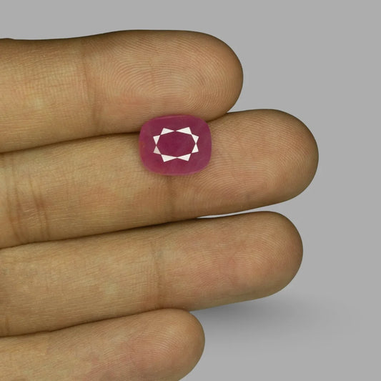 Natural Ruby Cushion Mixed Cut - 5.86 Carats