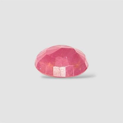 Natural Ruby for Jewellery - Oval 5.28 Carats 11.18x9.22x5.10mm Size