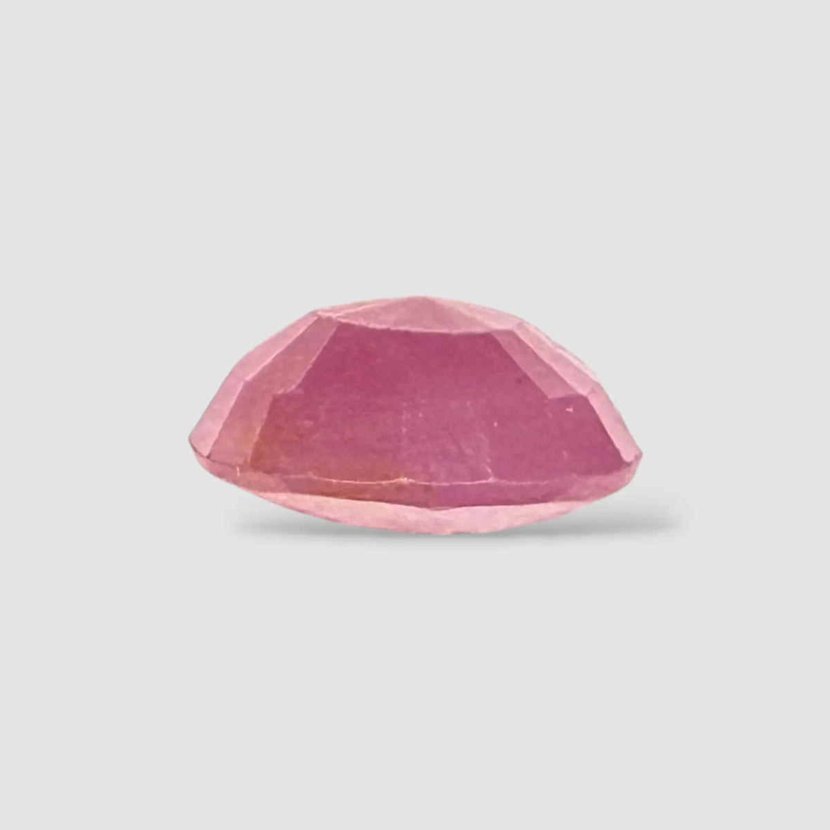 Natural Ruby Gemstone for Ring - Oval 3.6 Carats 9.64x8.47x4.56mm Size