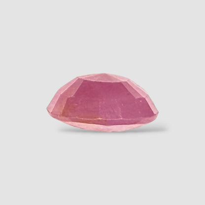 Natural Ruby Gemstone for Ring - Oval 3.6 Carats 9.64x8.47x4.56mm Size