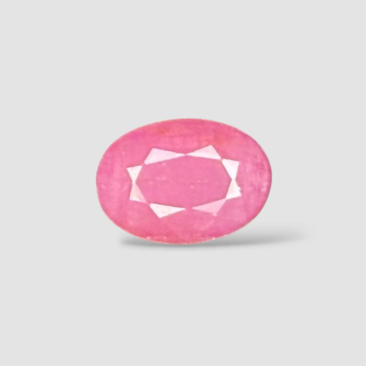 Natural Ruby Gemstone - Oval 2.79 Carats 10.84x7.69x3.09mm Size