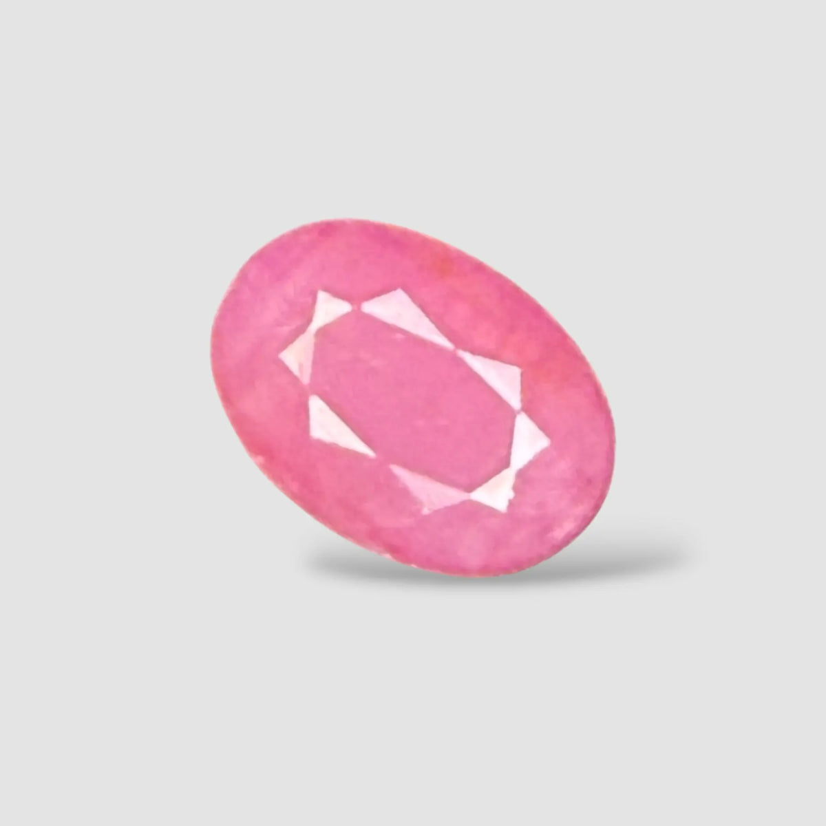 Natural Ruby Gemstone - Oval 2.79 Carats 10.84x7.69x3.09mm Size