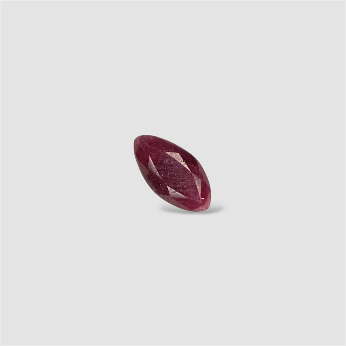 Natural Ruby Marquise/Faceted Cut - 3.63 Carats