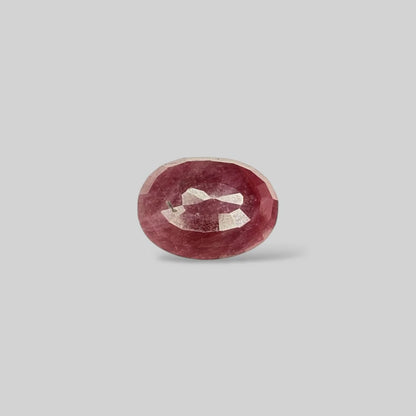 Natural Ruby Oval/Faceted Cut - 16.59 Carats